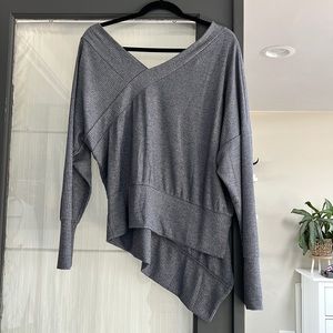 Stella and dot double v sweater